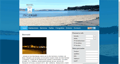 Desktop Screenshot of hotelincamar.com